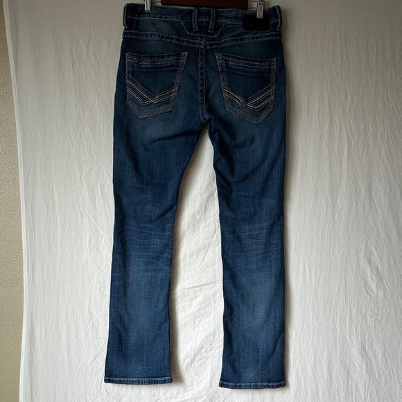 BKE Classic Indigo Straight Men's Jeans - Picture 3 of 5